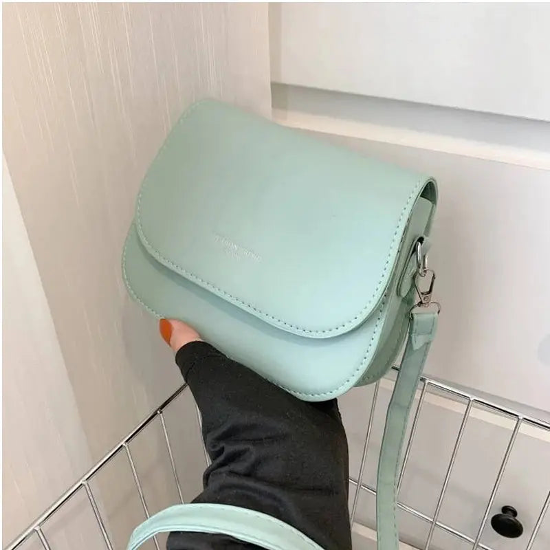 Veloria™ Classic Flap PU Shoulder Bag 