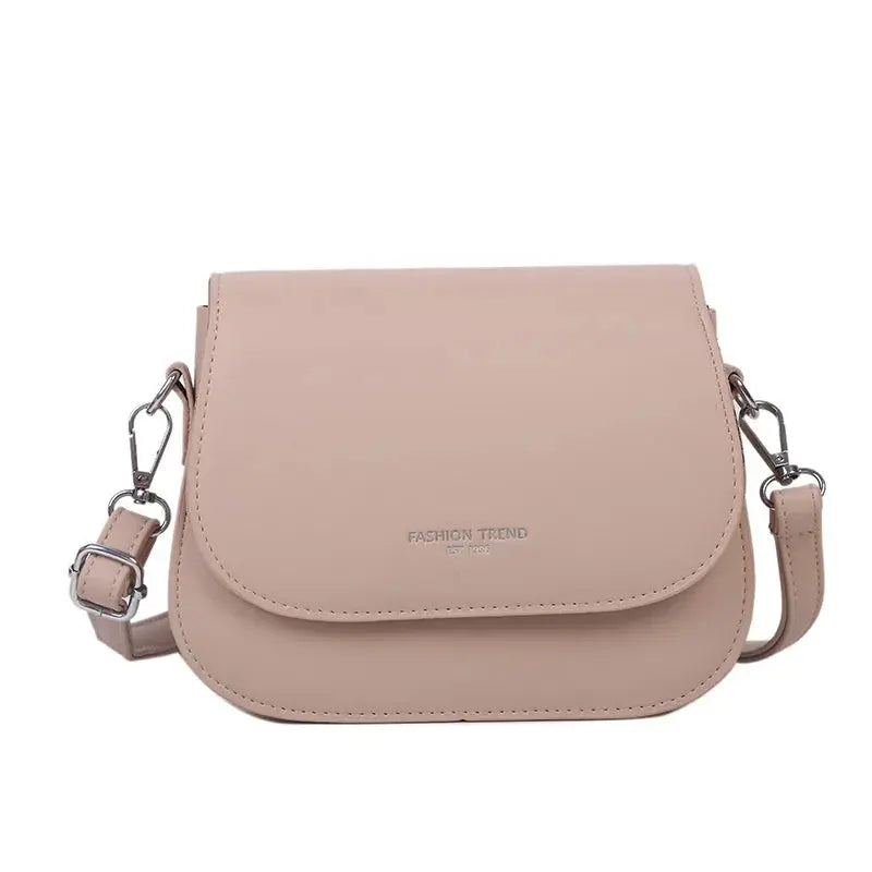 Veloria™ Classic Flap PU Shoulder Bag 