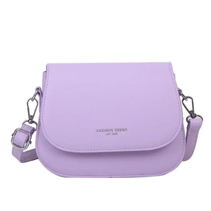 Veloria™ Classic Flap PU Shoulder Bag 