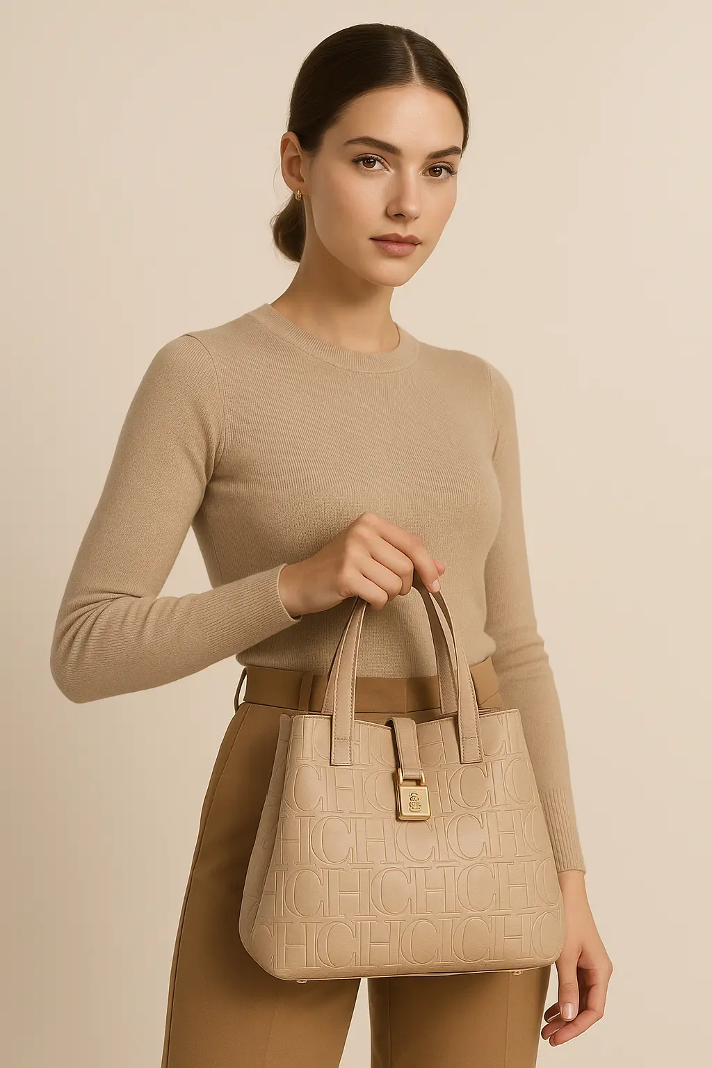 Veloria™ Classic Letter Tote Bag 