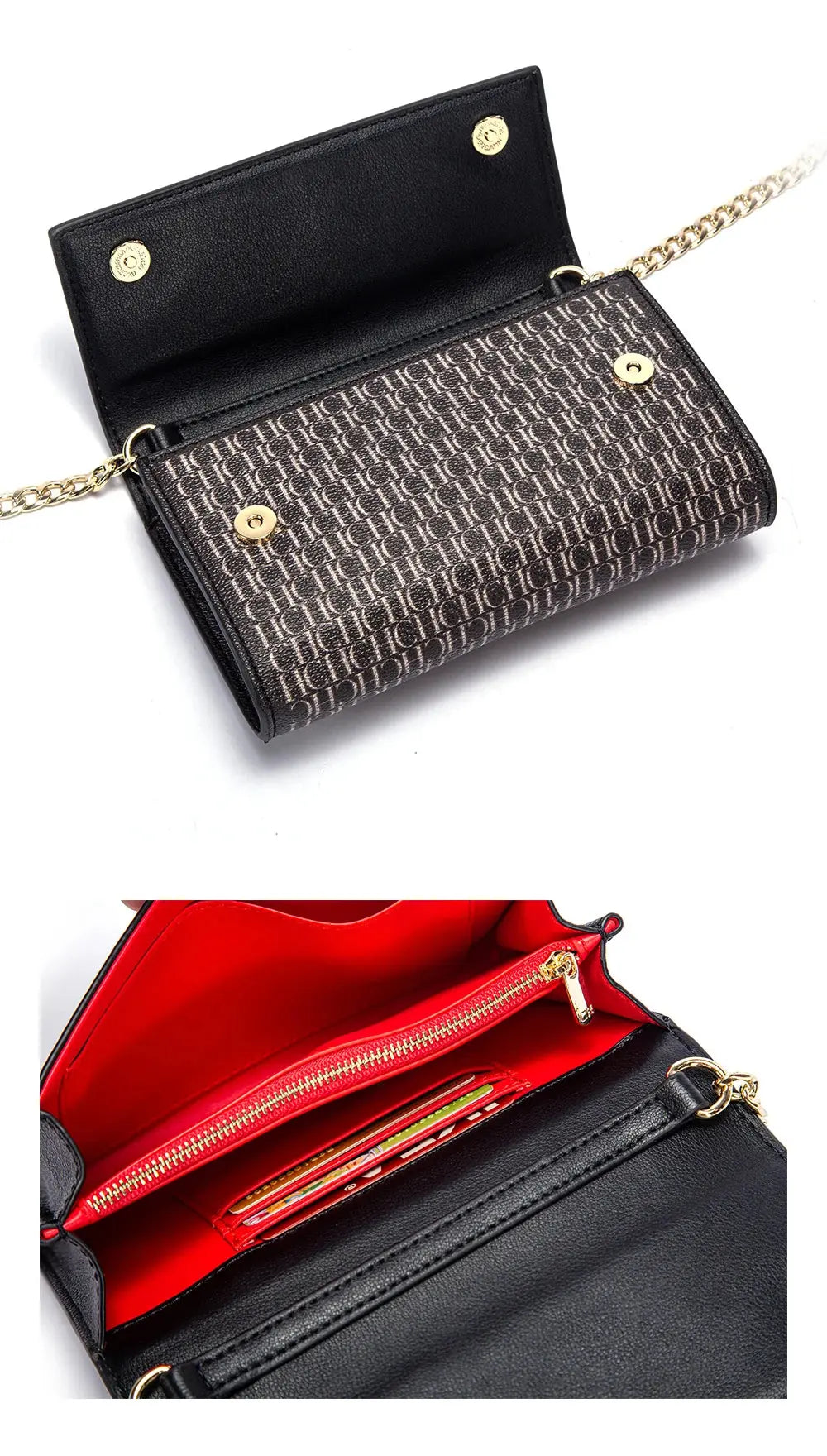 Veloria™ Classic Square Messenger Bag 