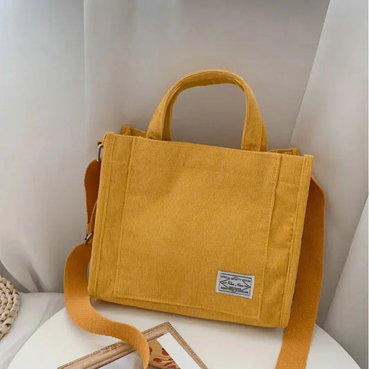 Veloria™ Corduroy Everyday Tote 
