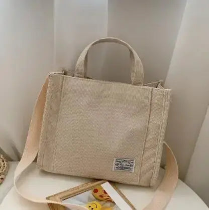 Veloria™ Corduroy Everyday Tote 