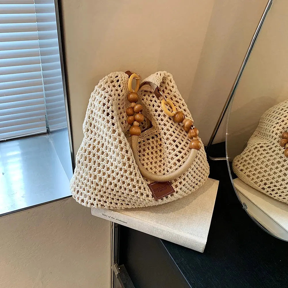 Veloria™ Crochet Cotton Tote 