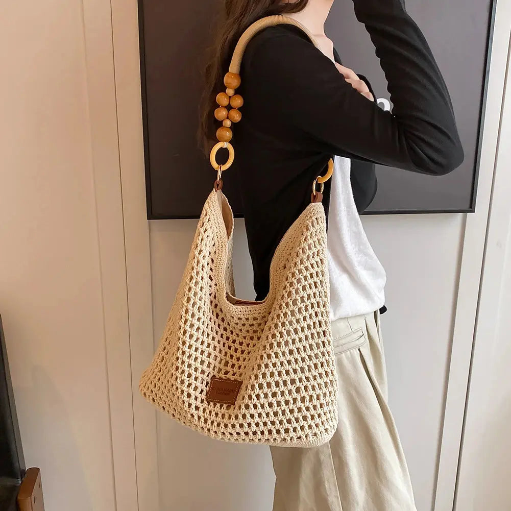 Veloria™ Crochet Cotton Tote 