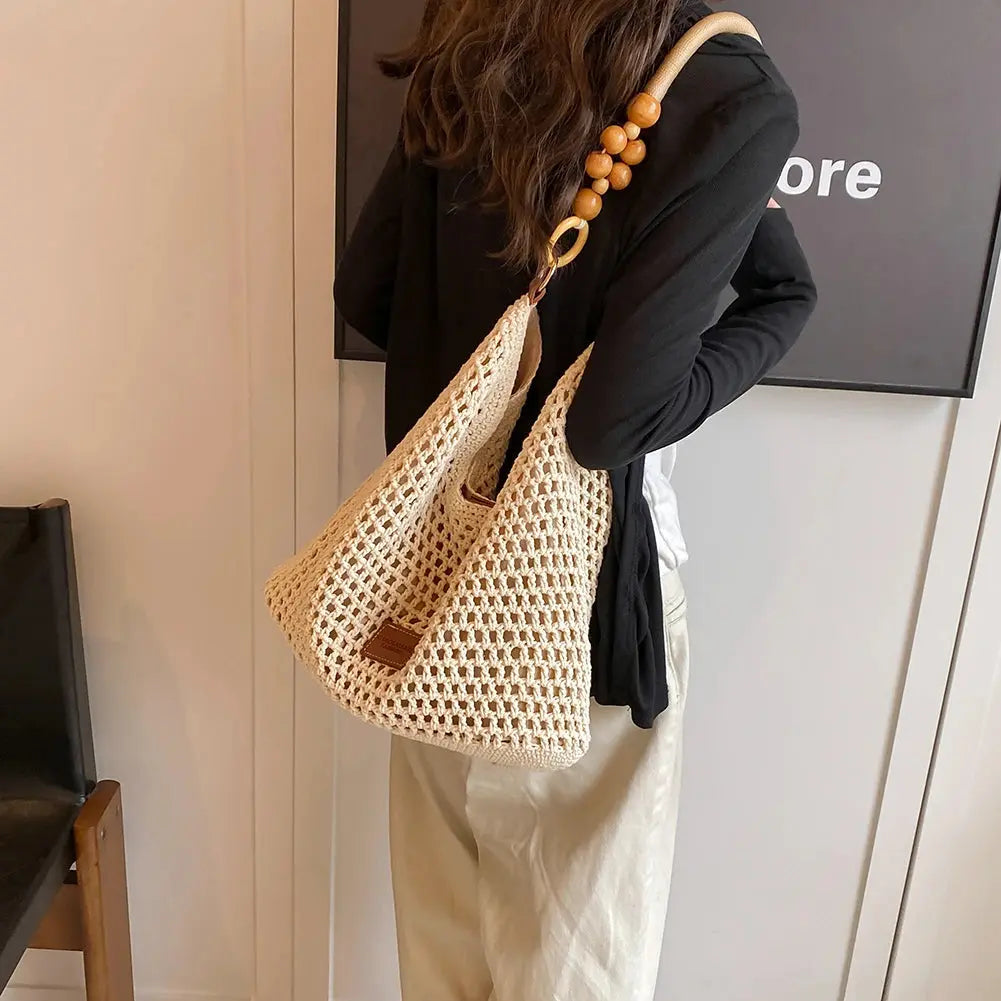 Veloria™ Crochet Cotton Tote 