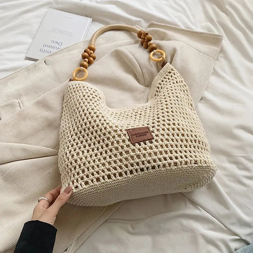 Veloria™ Crochet Cotton Tote 