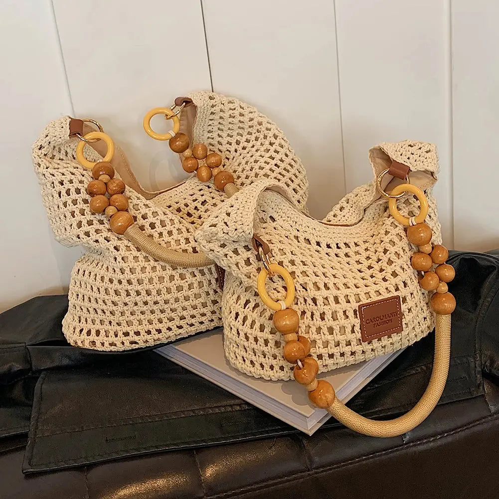 Veloria™ Crochet Cotton Tote 