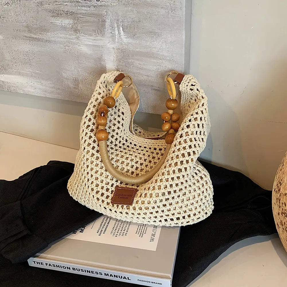 Veloria™ Crochet Cotton Tote 