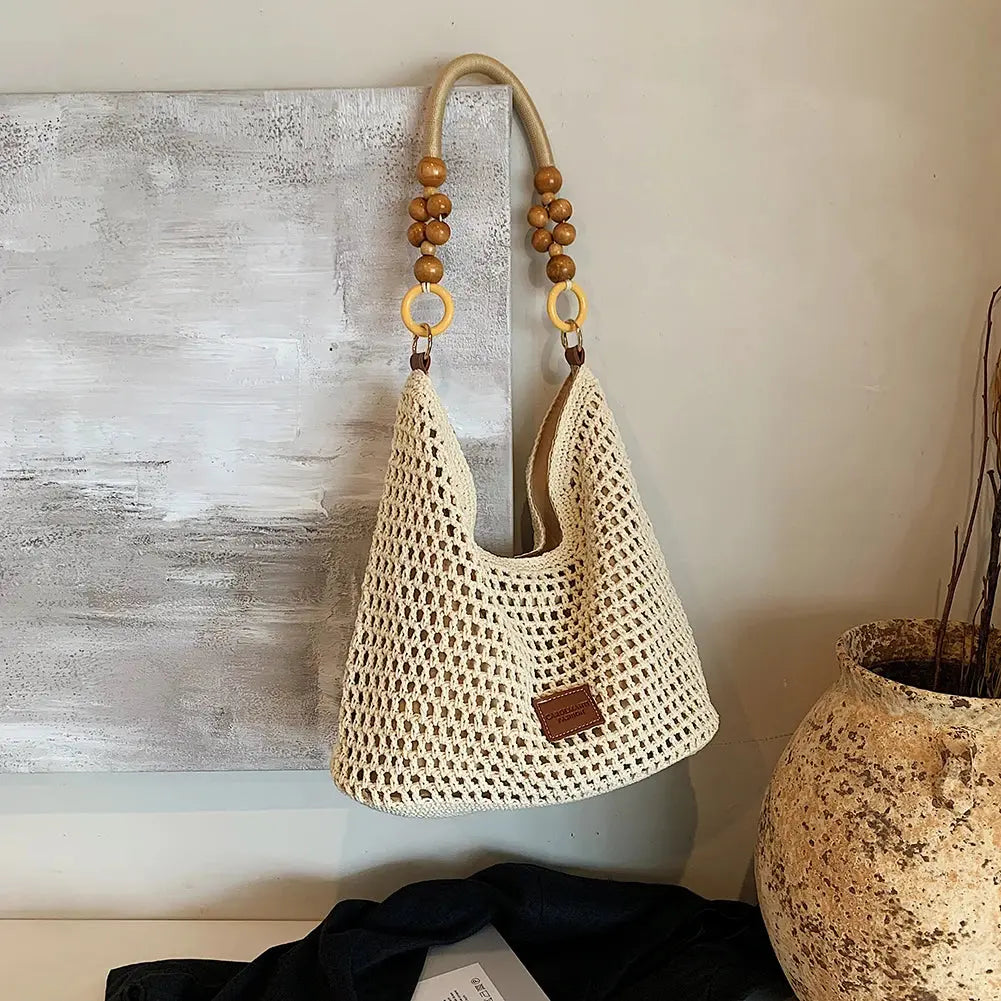 Veloria™ Crochet Cotton Tote 