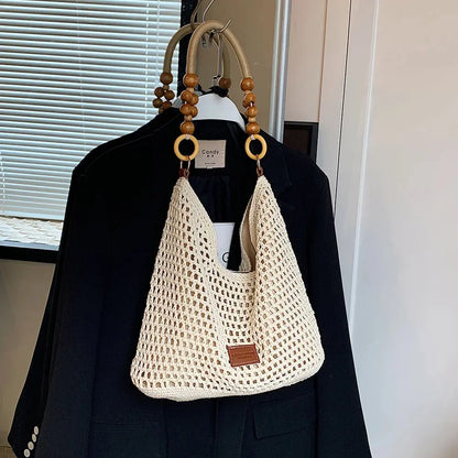Veloria™ Crochet Cotton Tote 