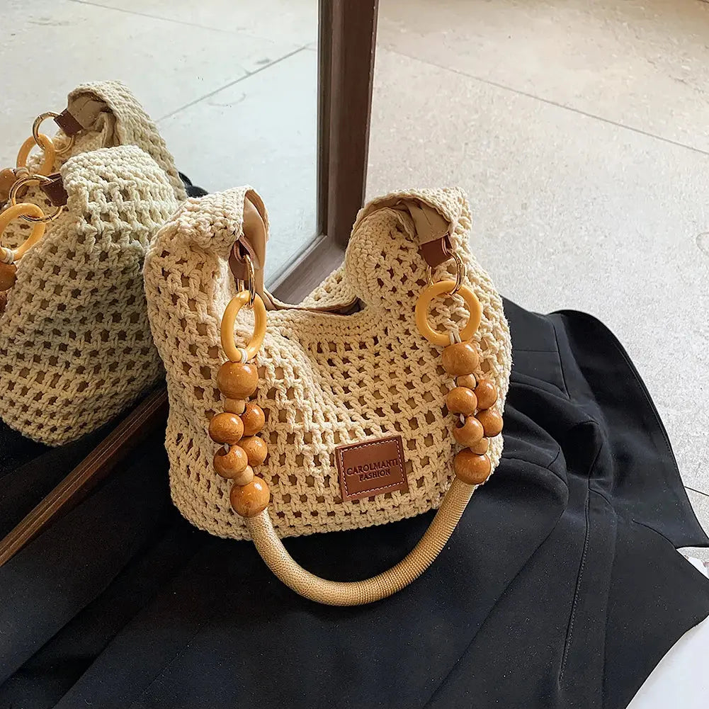 Veloria™ Crochet Cotton Tote 