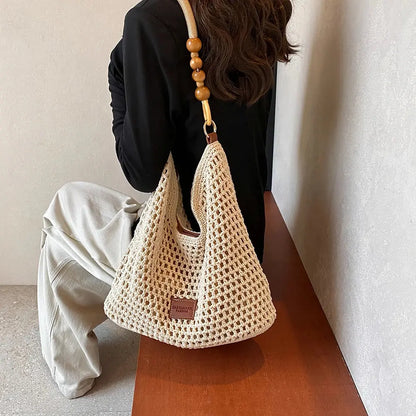 Veloria™ Crochet Cotton Tote 