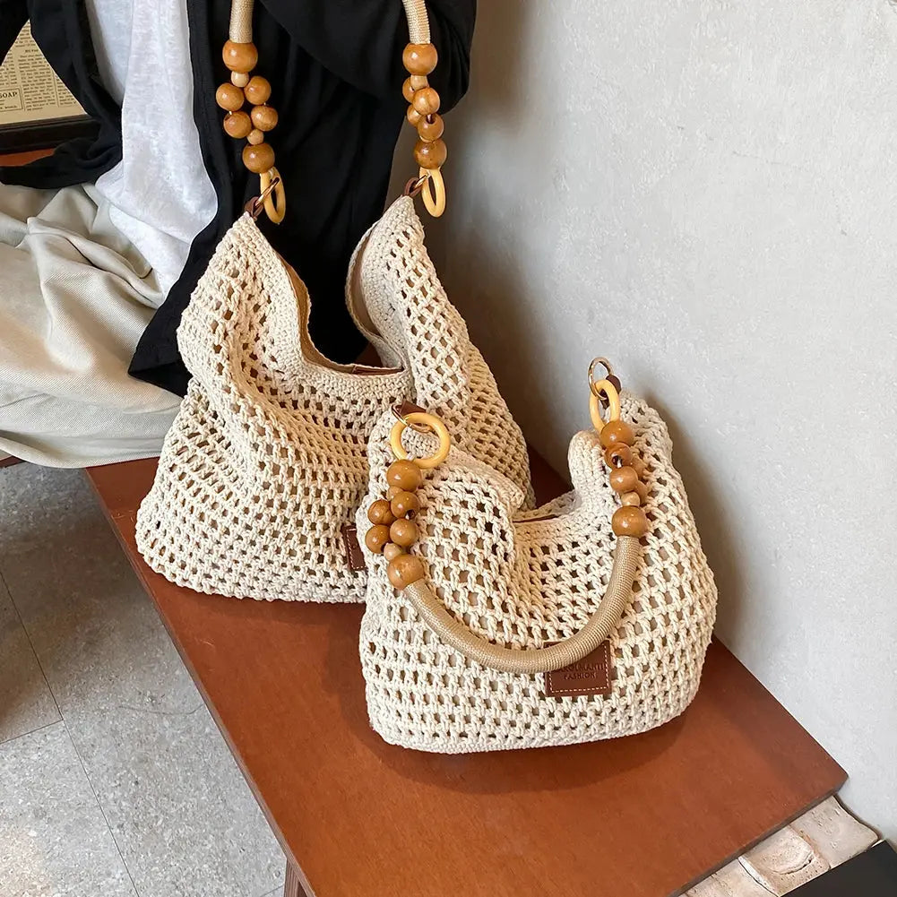Veloria™ Crochet Cotton Tote 