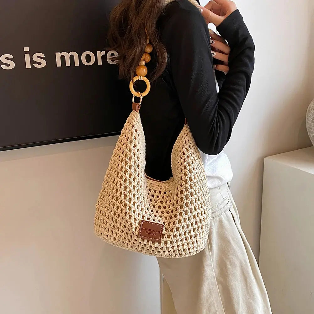 Veloria™ Crochet Cotton Tote 