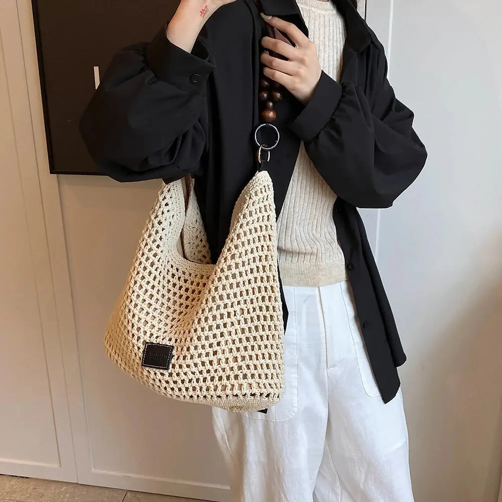 Veloria™ Crochet Cotton Tote 