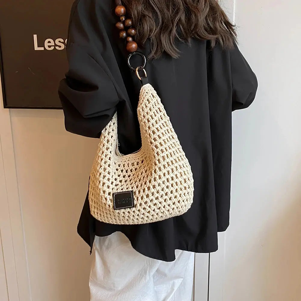 Veloria™ Crochet Cotton Tote 