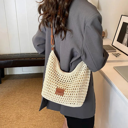 Veloria™ Crochet Cotton Tote 
