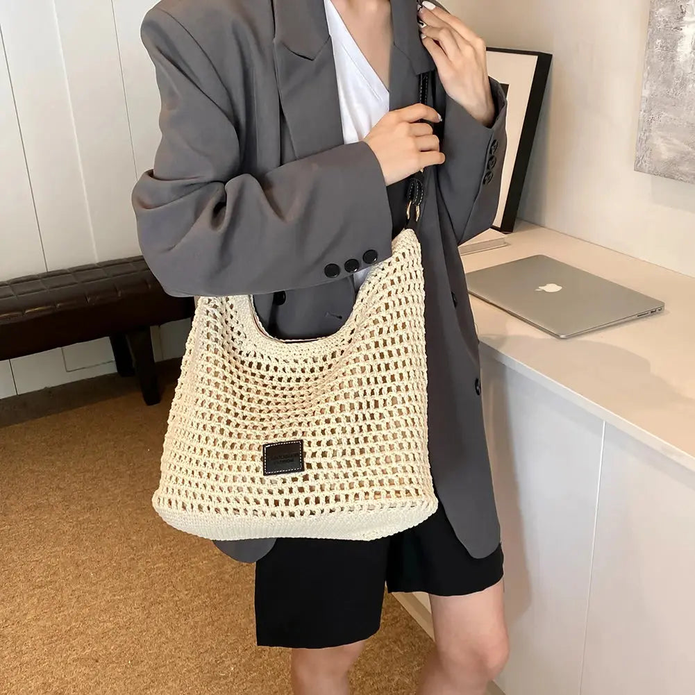 Veloria™ Crochet Cotton Tote 