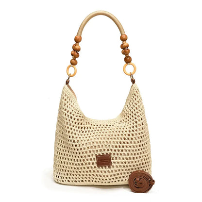 Veloria™ Crochet Cotton Tote 