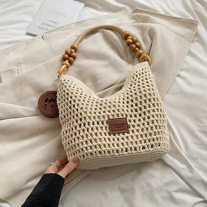 Veloria™ Crochet Cotton Tote 