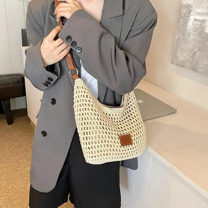 Veloria™ Crochet Cotton Tote 