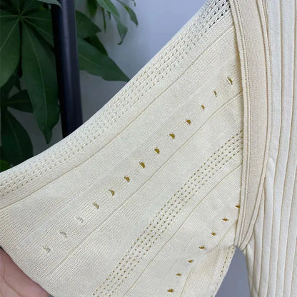 Veloria™ Fishtail Knit Midi Dress 