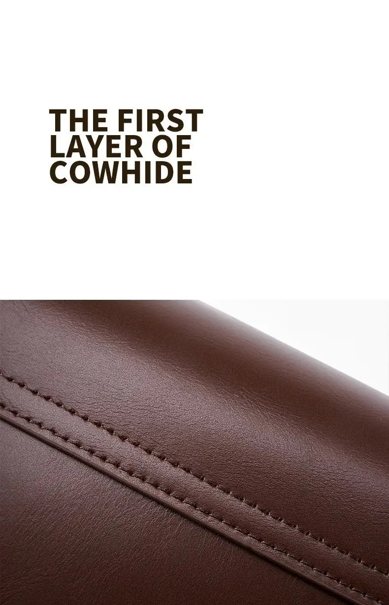 Veloria™ Genuine Leather Satchel 