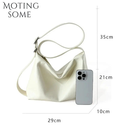 Veloria™ Genuine Leather Shoulder Satchel 