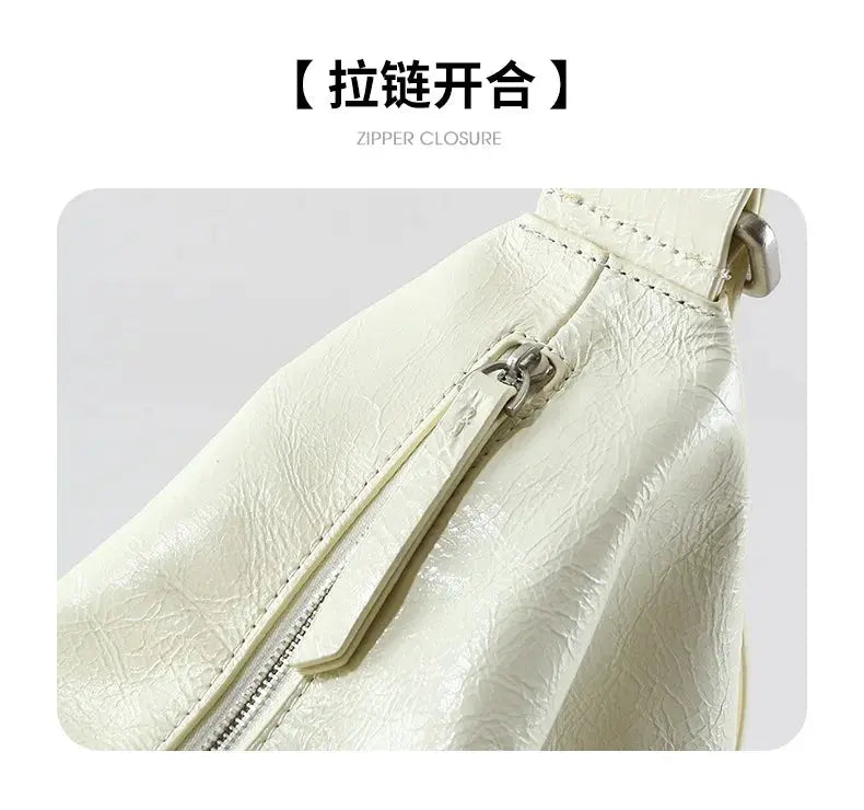 Veloria™ Genuine Leather Shoulder Satchel 