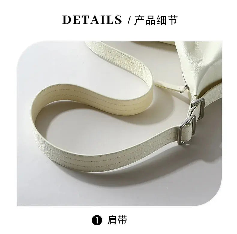 Veloria™ Genuine Leather Shoulder Satchel 