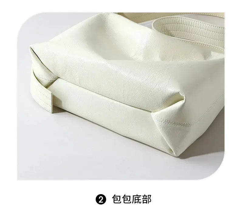 Veloria™ Genuine Leather Shoulder Satchel 