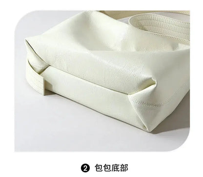 Veloria™ Genuine Leather Shoulder Satchel 