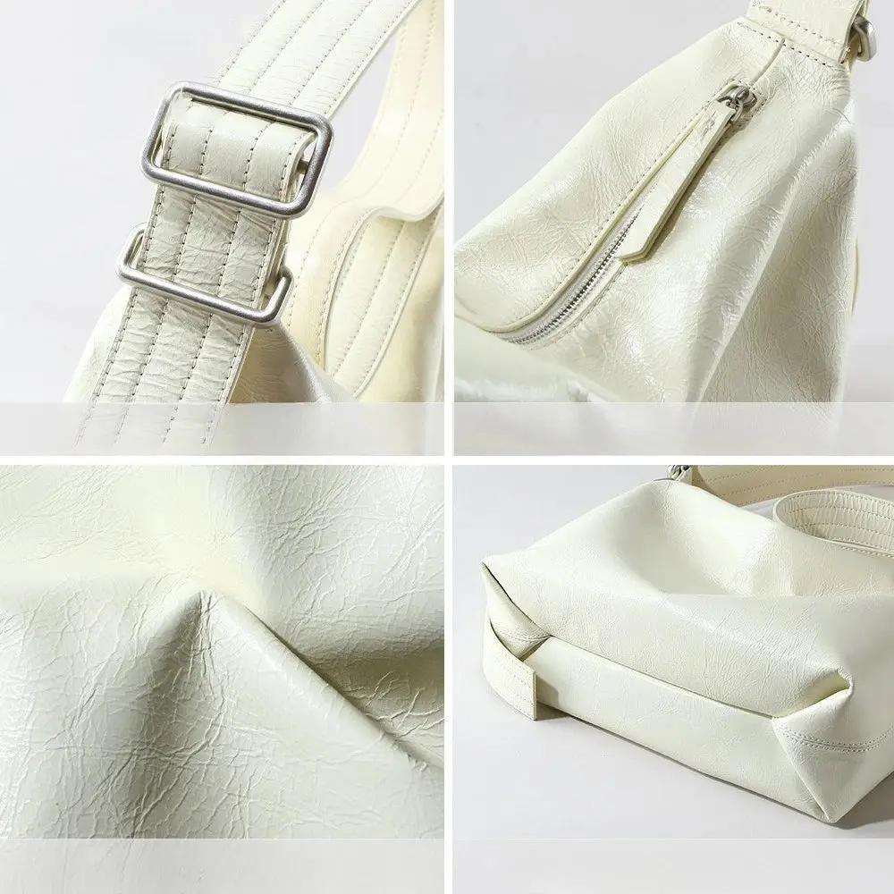 Veloria™ Genuine Leather Shoulder Satchel 