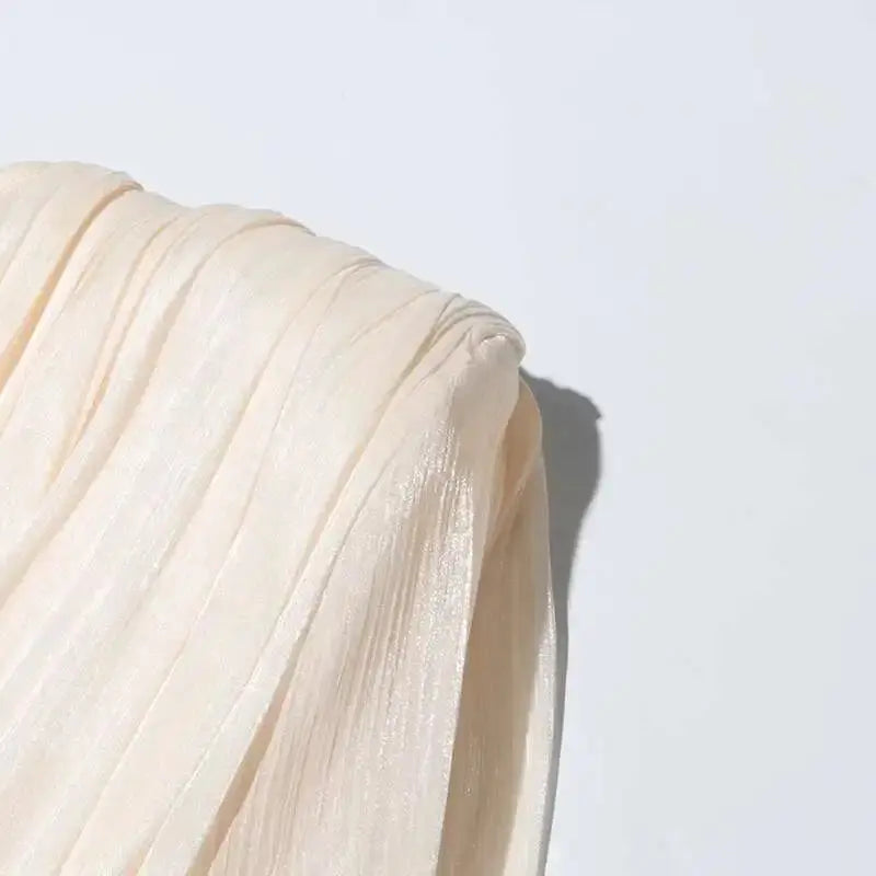 Veloria™ Lace-Up Draped Mini Dress 