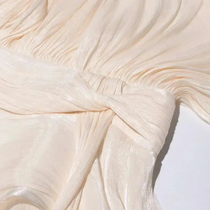 Veloria™ Lace-Up Draped Mini Dress 