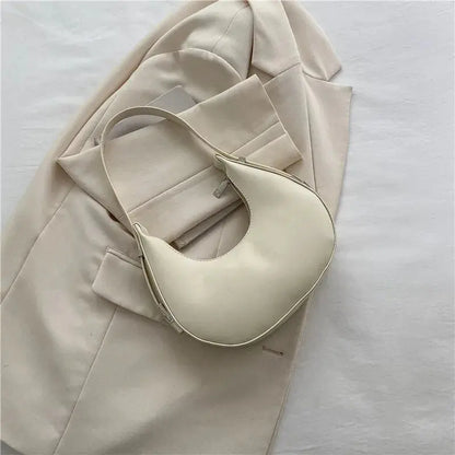 Veloria™ Luxe Half-Moon Hobo Bag 