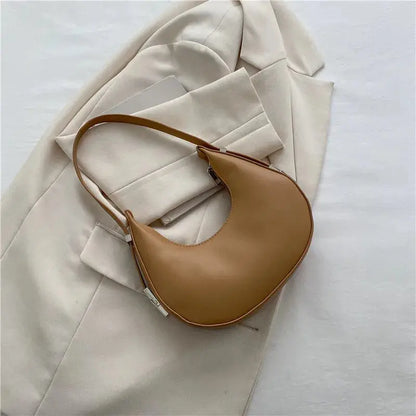 Veloria™ Luxe Half-Moon Hobo Bag 