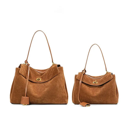 Veloria™ Luxe Leather Unisex Tote 