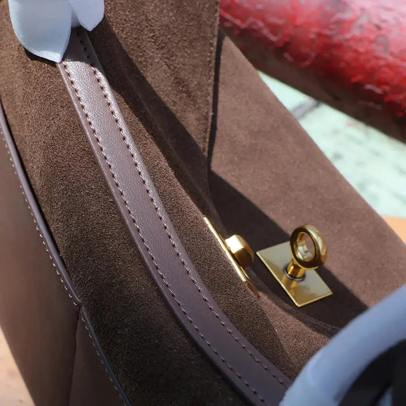 Veloria™ Luxe Leather Unisex Tote 