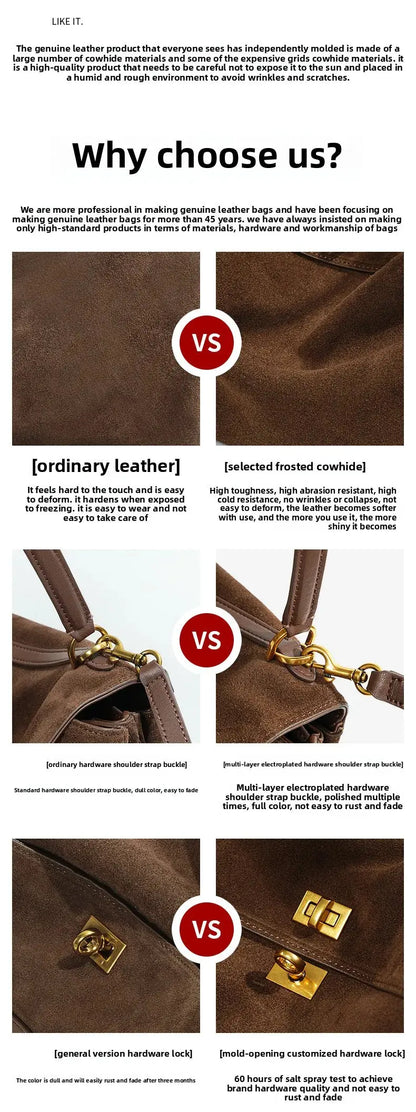 Veloria™ Luxe Leather Unisex Tote 