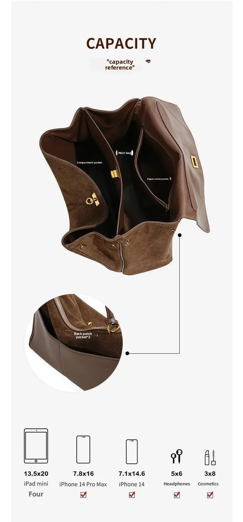 Veloria™ Luxe Leather Unisex Tote 