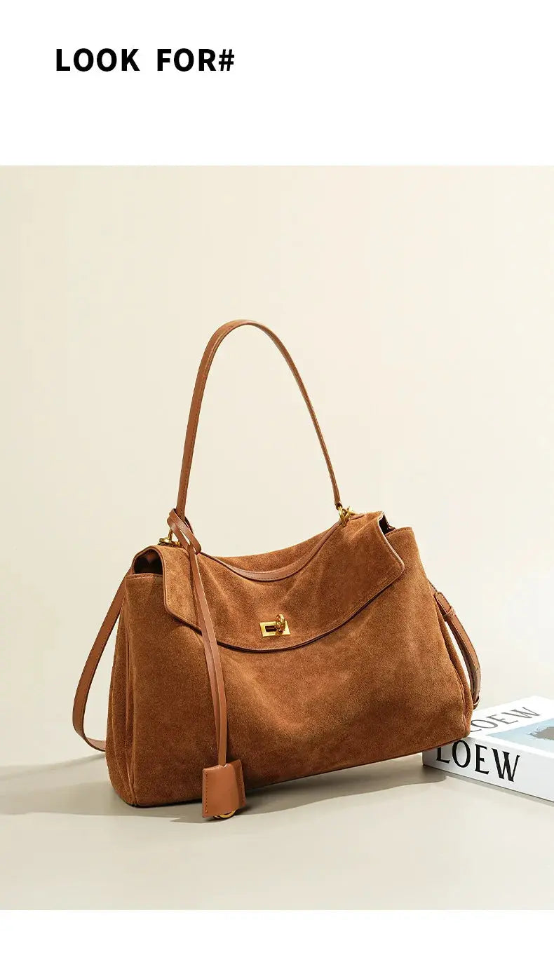 Veloria™ Luxe Leather Unisex Tote 