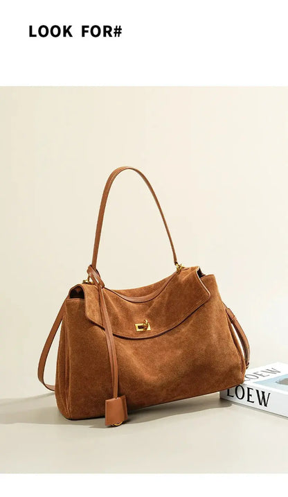 Veloria™ Luxe Leather Unisex Tote 