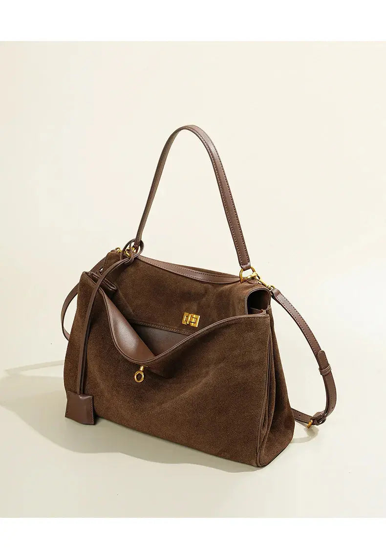 Veloria™ Luxe Leather Unisex Tote 