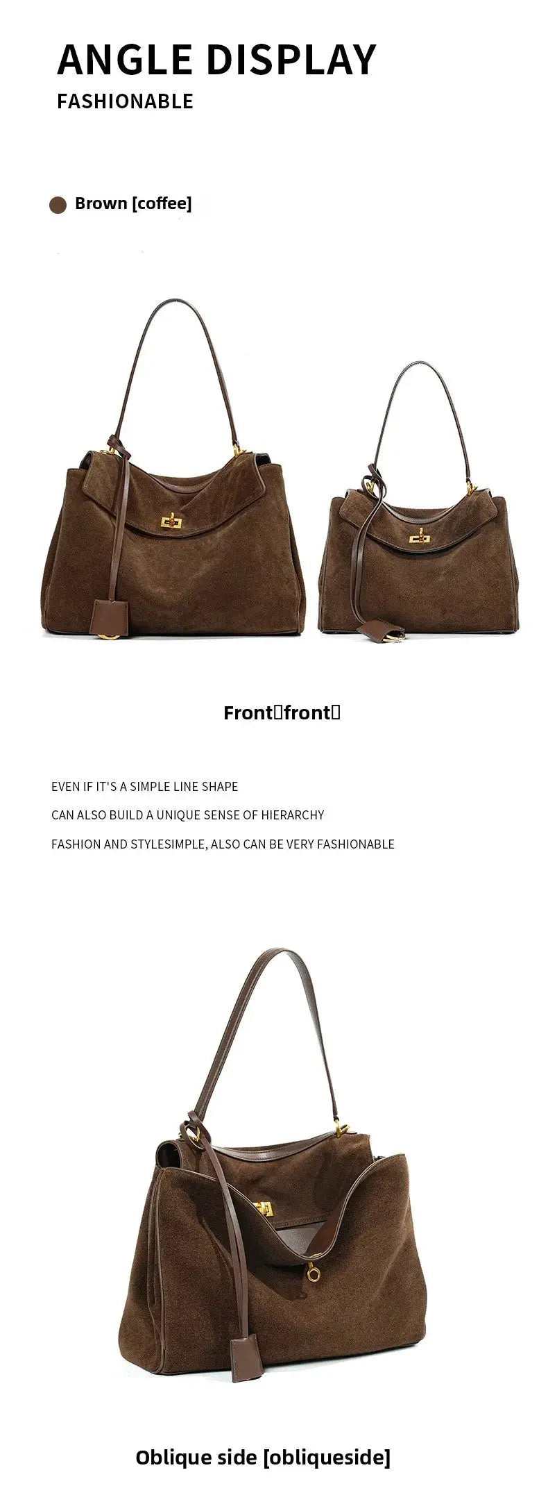 Veloria™ Luxe Leather Unisex Tote 