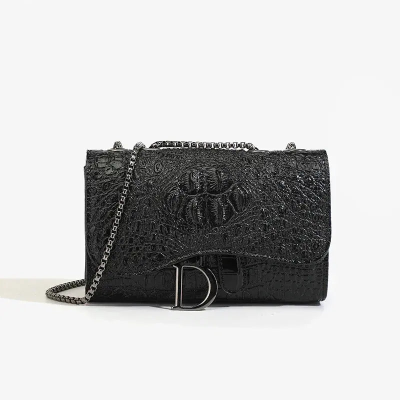 Veloria™ Luxe Panther Chain Flap Bag 