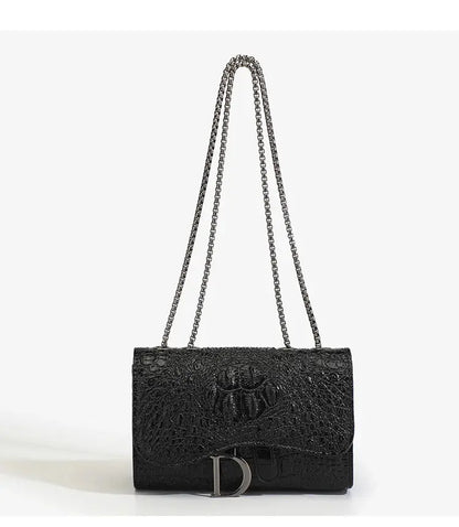 Veloria™ Luxe Panther Chain Flap Bag 