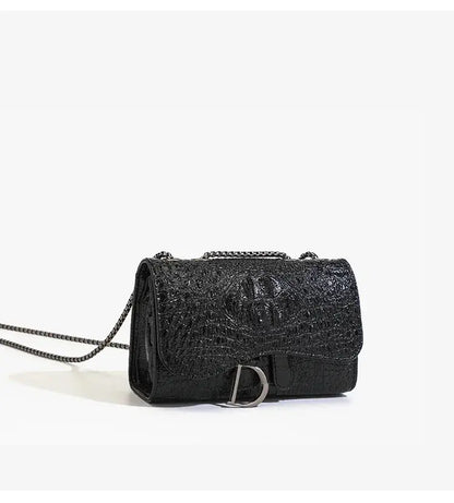 Veloria™ Luxe Panther Chain Flap Bag 