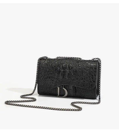 Veloria™ Luxe Panther Chain Flap Bag 